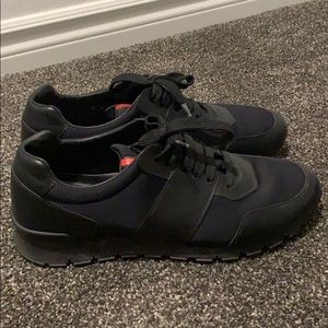Black men’s Prada sneakers